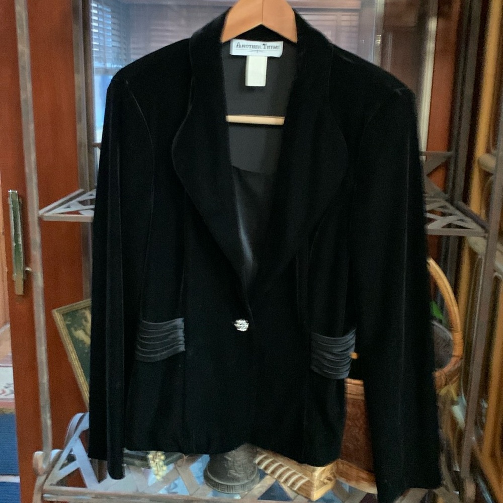 Velvet jacket